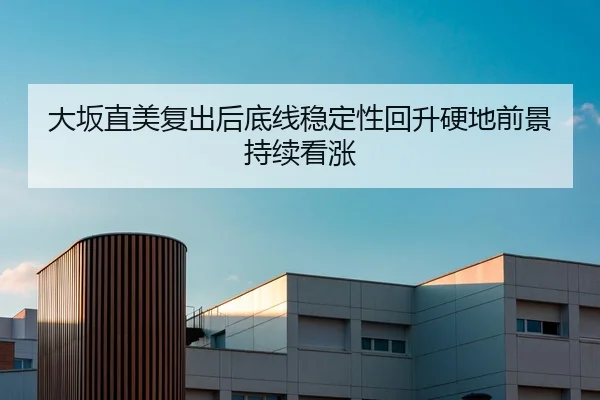 大坂直美复出后底线稳定性回升硬地前景持续看涨